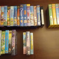 Videocassette VHS Walt Disney e altro