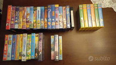 Videocassette VHS Walt Disney e altro