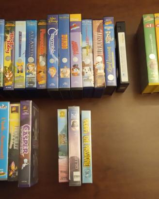 Videocassette VHS Walt Disney e altro
