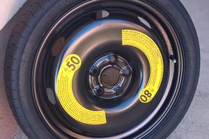 ruotino 125/70 r18 vw audi seat
