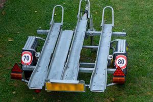 Carrello Porta Moto ELLEBI 3 Posti – Revisionato