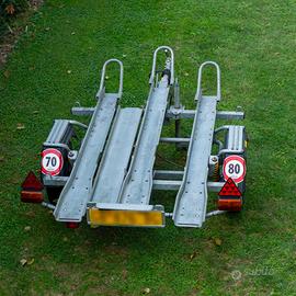 Carrello Porta Moto ELLEBI 3 Posti – Revisionato