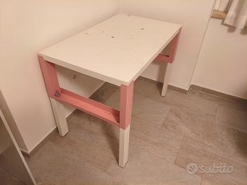 Scrivania IKEA PÅHL Rosa 96x58 cm (Regolabile)