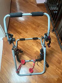 Porta bici per portellone auto