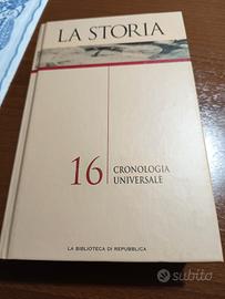 La Storia CRONOLOGIA UNIVERSALE vintage 