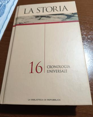 La Storia CRONOLOGIA UNIVERSALE vintage 