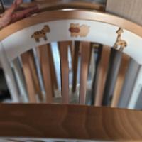 Lettino Culla Pali pari al nuovo