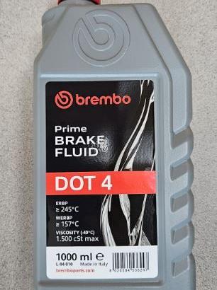 Olio per freni Brembo DOT 4 - 1 litro