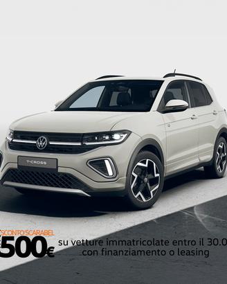 Volkswagen T-Cross 1.0 tsi r-line plus 115cv