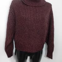 Mango MNG maglione corto glitterato nuovo