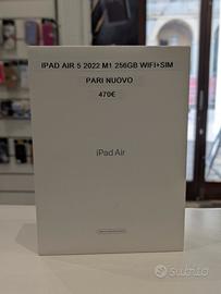 iPad air 5 2022 M1 256GB wifi+sim pari nuovo promo