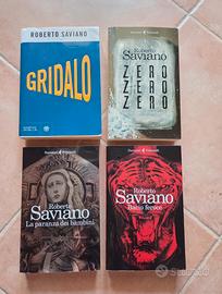 set di libri di Roberto Saviano 