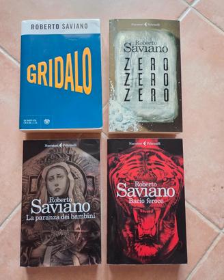 set di libri di Roberto Saviano 
