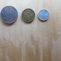 Serie di monete della lira del 1958 -
