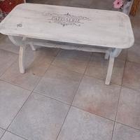 tavolino da salotto shabby 