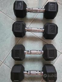 Manubri hex dumbbells

