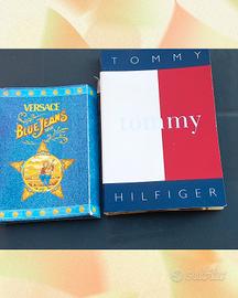 Campioncini profumi anni 90 Tommy e Versace Jeans