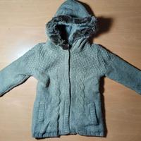 Giubbotto a maglia bambina 3 anni 