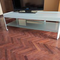 Mobile TV tavolino salotto come nuovo 130*55 vetro