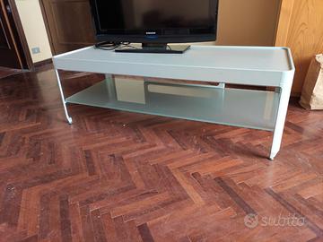 Mobile TV tavolino salotto come nuovo 130*55 vetro