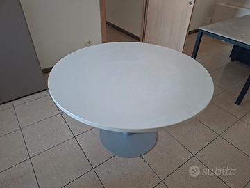 Tavolo Rotondo Moderno grigio chiaro 120 Ø cm