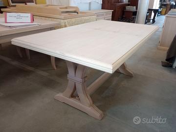 Tavolo Allungabile Nuovo con guide in metallo