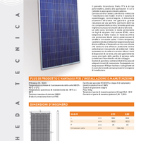 pannello fotovoltaico riello PFV 220