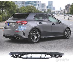 DIFFUSORE MERCEDES CLASSE A W177 18- A45 AMG NERO 