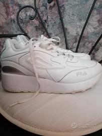 Scarpe da ginnastica donna bianche Fila n. 40