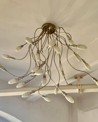 Lampadario design Metalspot Gorgona 24 luci