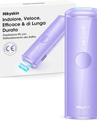 Epilatore Luce Pulsata Zaffiro Effetto Ghiaccio