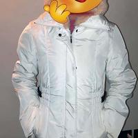 Giaccone Geox bianco.