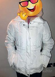 Giaccone Geox bianco.