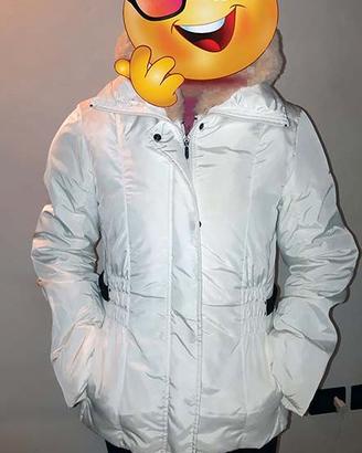 Giaccone Geox bianco.