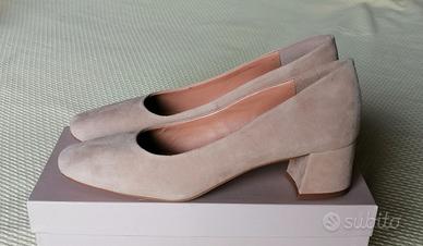 décolleté scamosciate cipria n 39