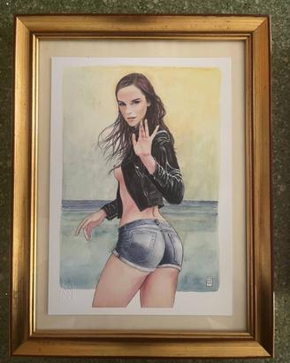 Omaggio a Emma Watson di Milo Manara