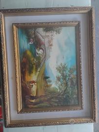 Quadro olio su tela 