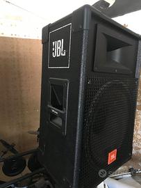 Coppia Casse JBL MR Series 250 e Mixer amplificato