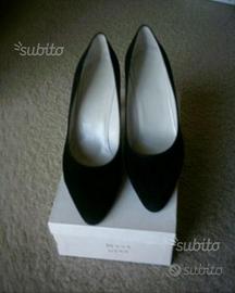 Scarpe camoscio decolletè