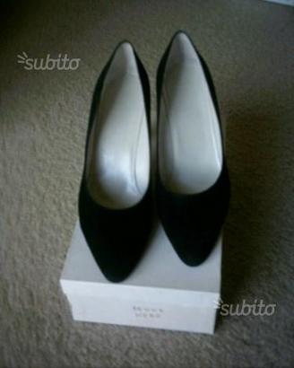 Scarpe camoscio decolletè