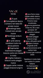 Lotto vari ricambi am6/piaggio/minarelli