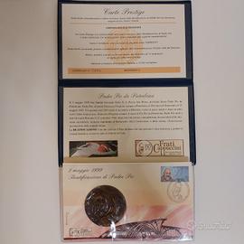 Francobollo e Rilievo Beatificazione Padre Pio