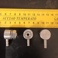 Kit da n°3 Raccordi Portagomma 90° Inox