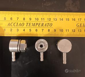 Kit da n°3 Raccordi Portagomma 90° Inox