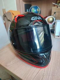 Casco GIVI 50.9 Red and Black