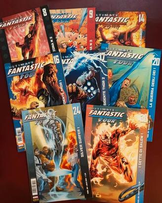 Lotto 8 fumetti Marvel Ultimate Fantastic Four
