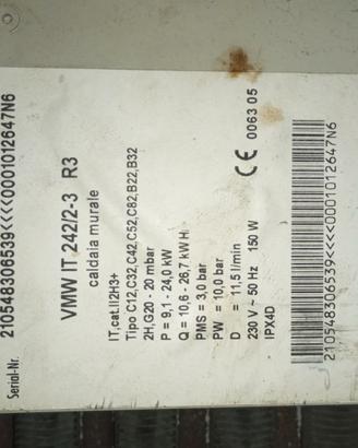 caldaia vaillant atmoblock turbo