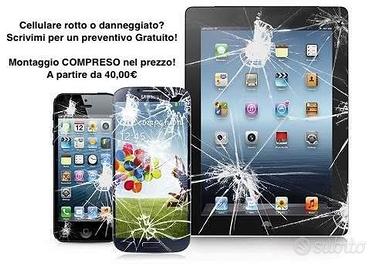 Display, Batteria per iPhone, Samsung, Xiaomi, Hua