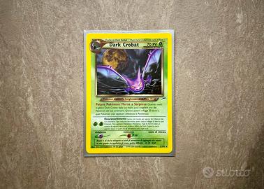Pokemon Dark Crobat Holo Neo Destiny ITALIANO