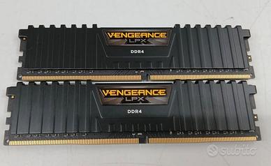 RAM DDR4, 3200MHz CORSAIR VENGEANCE LPX 2X8GB